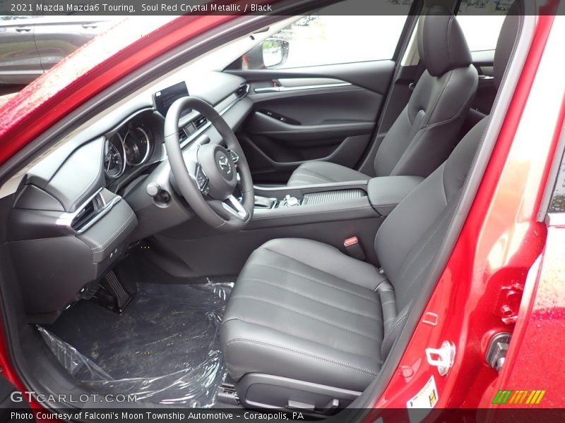 Soul Red Crystal Metallic / Black 2021 Mazda Mazda6 Touring
