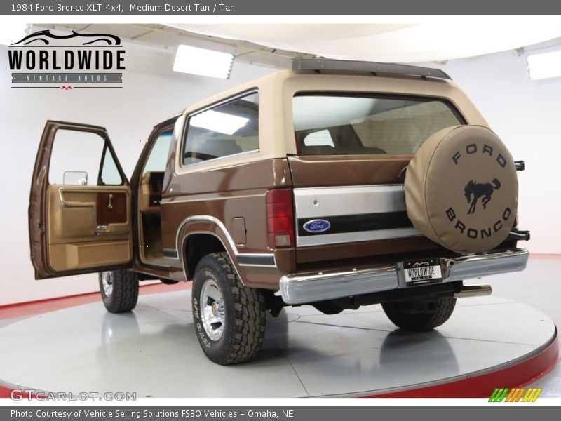 Medium Desert Tan / Tan 1984 Ford Bronco XLT 4x4