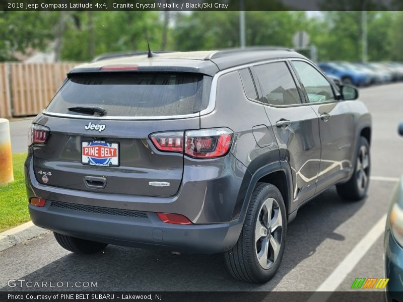 Granite Crystal Metallic / Black/Ski Gray 2018 Jeep Compass Latitude 4x4