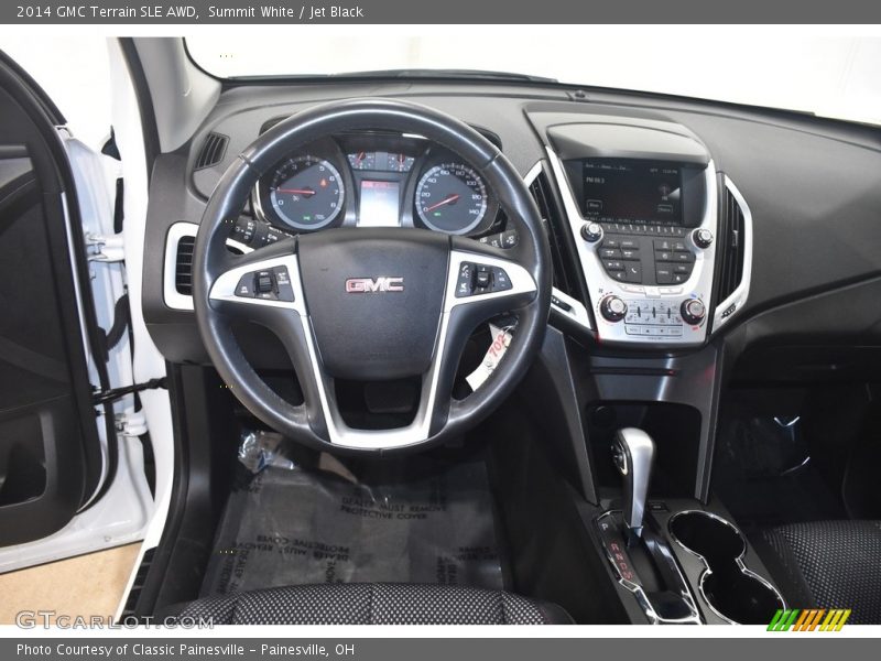 Summit White / Jet Black 2014 GMC Terrain SLE AWD