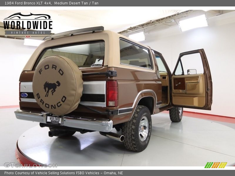 Medium Desert Tan / Tan 1984 Ford Bronco XLT 4x4