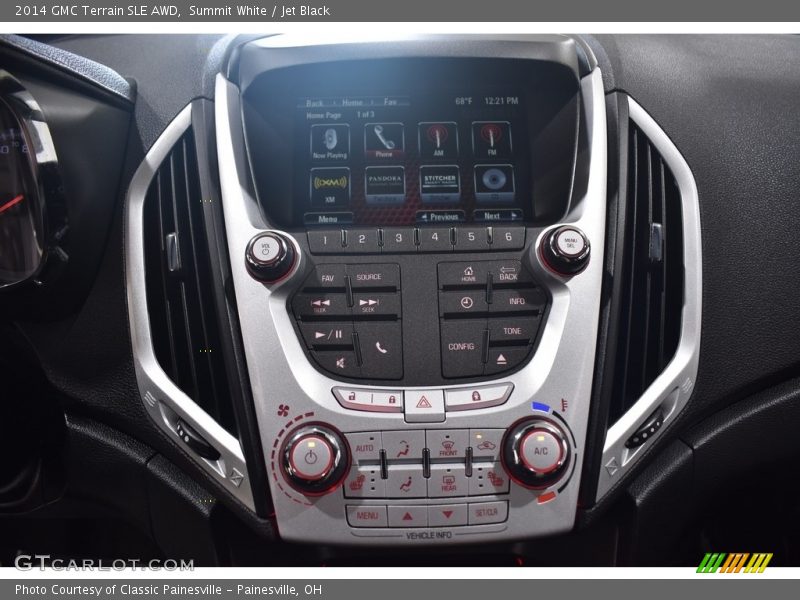Summit White / Jet Black 2014 GMC Terrain SLE AWD