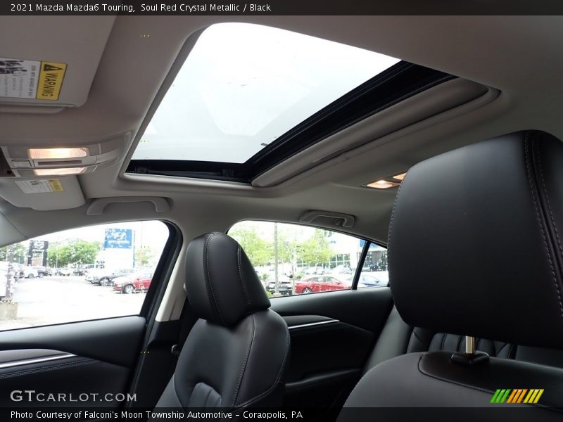 Soul Red Crystal Metallic / Black 2021 Mazda Mazda6 Touring