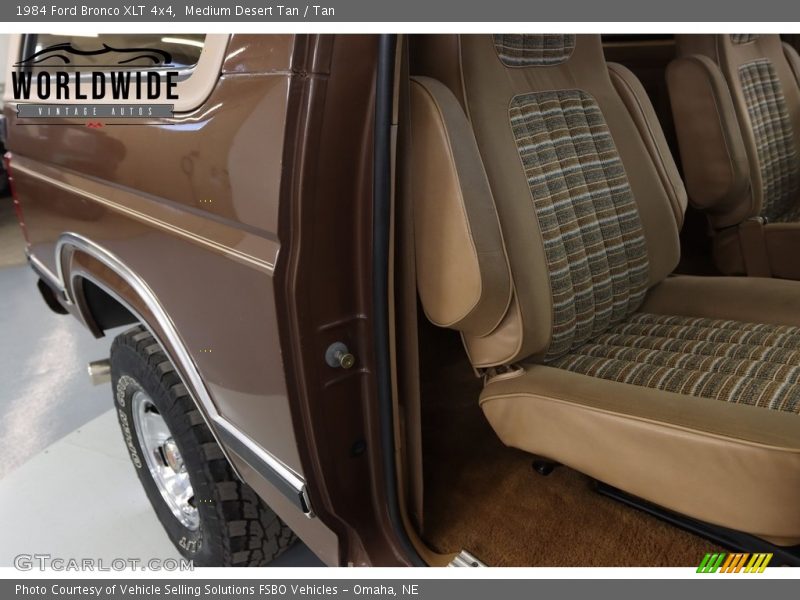 Medium Desert Tan / Tan 1984 Ford Bronco XLT 4x4