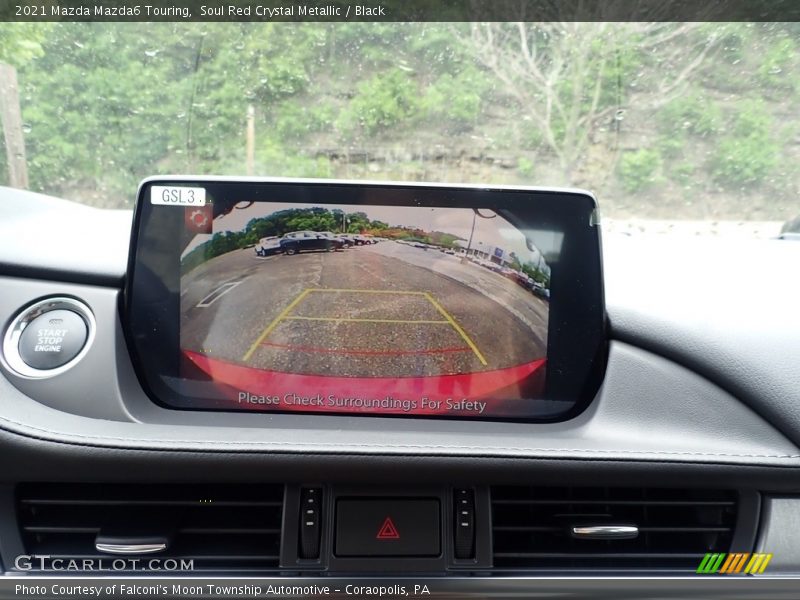 Soul Red Crystal Metallic / Black 2021 Mazda Mazda6 Touring