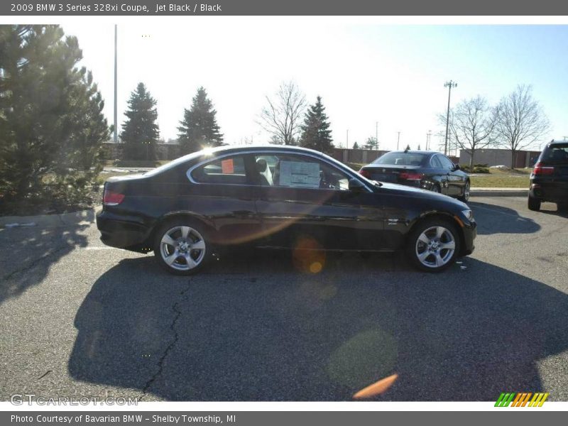 Jet Black / Black 2009 BMW 3 Series 328xi Coupe