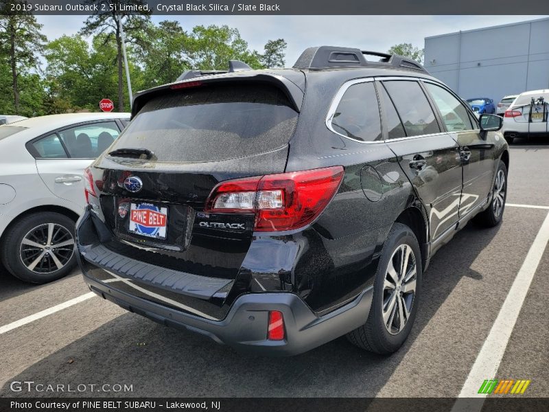 Crystal Black Silica / Slate Black 2019 Subaru Outback 2.5i Limited