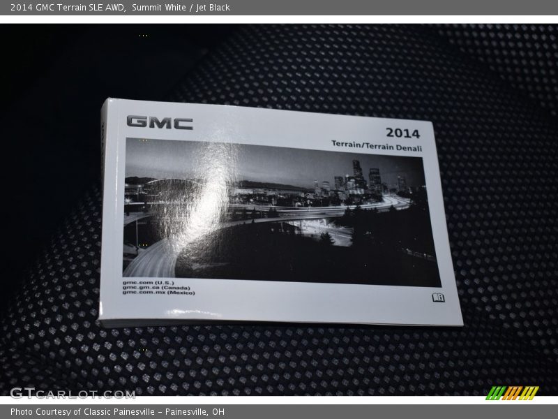 Summit White / Jet Black 2014 GMC Terrain SLE AWD