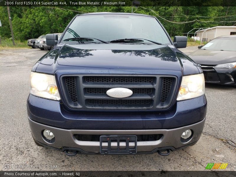 True Blue Metallic / Medium Flint 2006 Ford F150 FX4 SuperCab 4x4