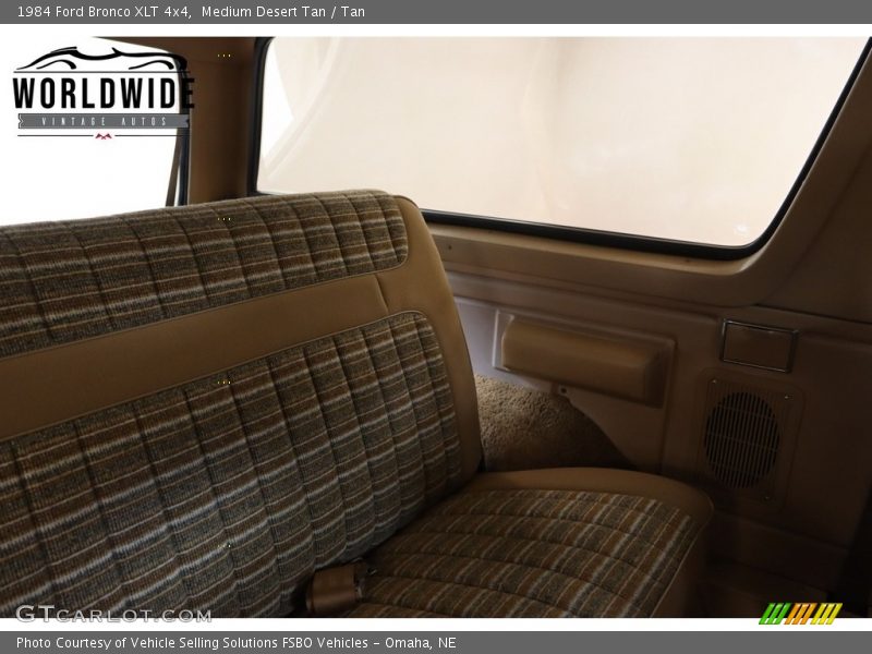 Medium Desert Tan / Tan 1984 Ford Bronco XLT 4x4