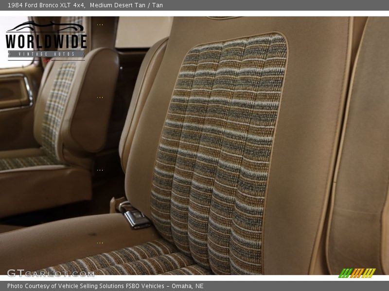 Medium Desert Tan / Tan 1984 Ford Bronco XLT 4x4