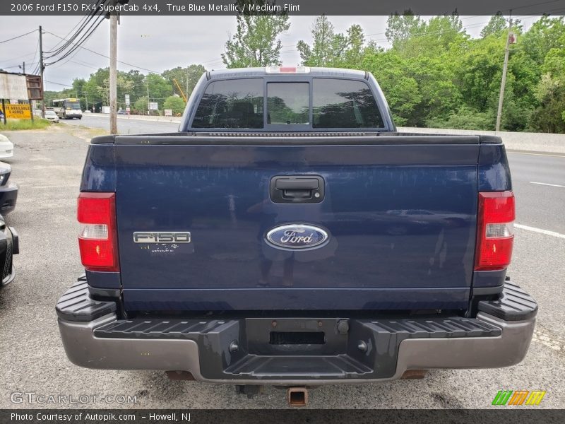 True Blue Metallic / Medium Flint 2006 Ford F150 FX4 SuperCab 4x4