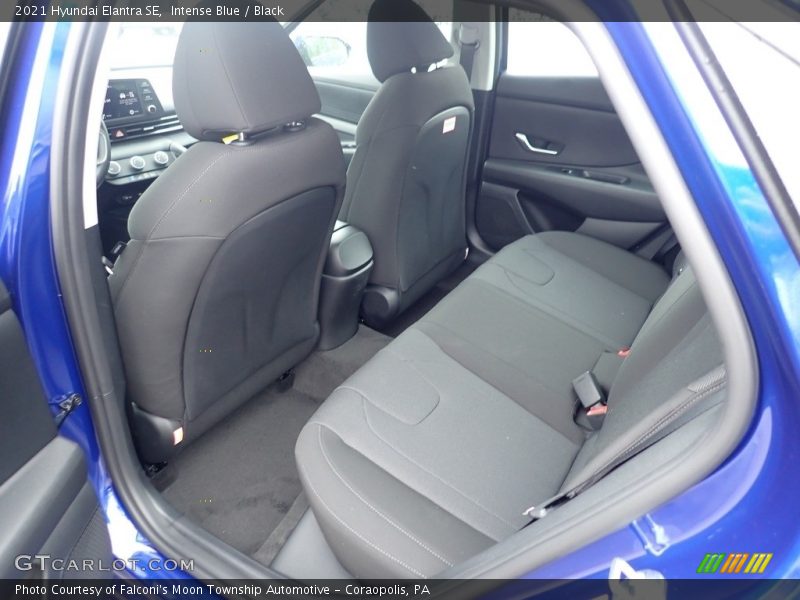 Intense Blue / Black 2021 Hyundai Elantra SE