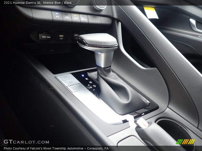 Intense Blue / Black 2021 Hyundai Elantra SE