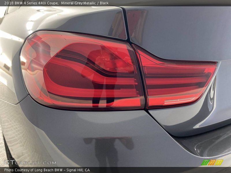 Mineral Grey Metallic / Black 2018 BMW 4 Series 440i Coupe