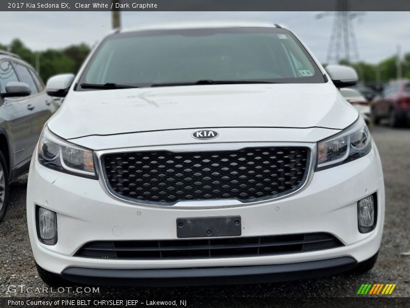 Clear White / Dark Graphite 2017 Kia Sedona EX