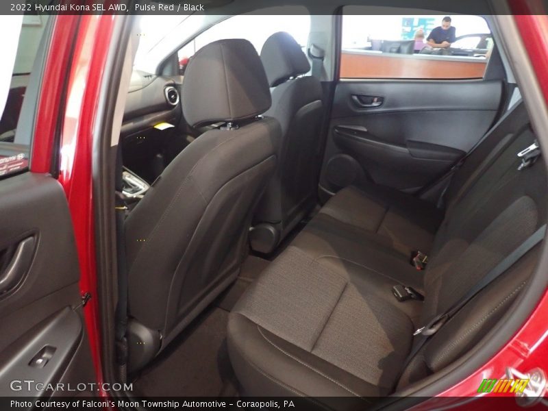 Pulse Red / Black 2022 Hyundai Kona SEL AWD