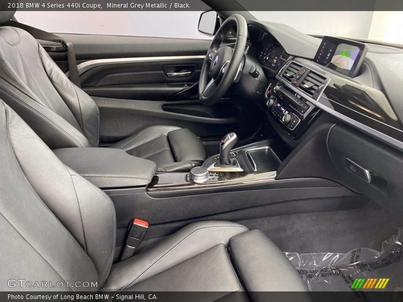 Mineral Grey Metallic / Black 2018 BMW 4 Series 440i Coupe