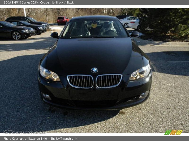 Jet Black / Black 2009 BMW 3 Series 328xi Coupe