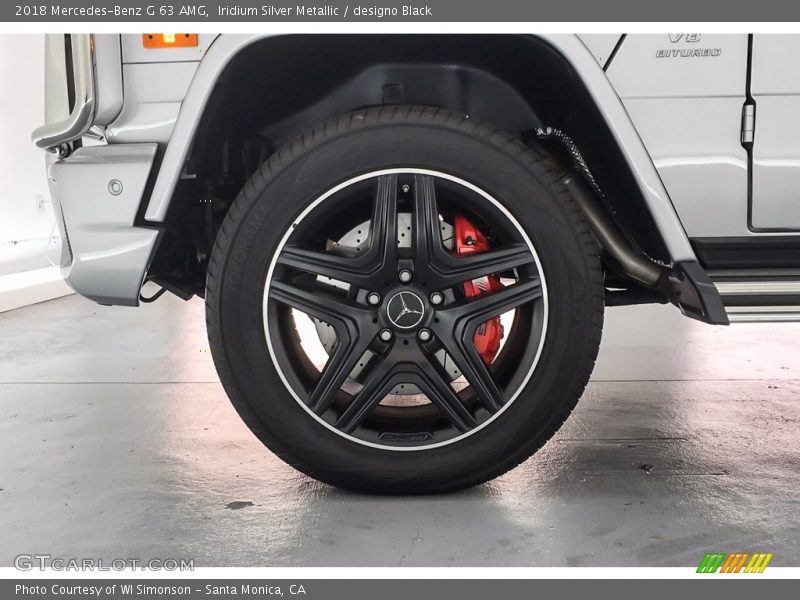 Iridium Silver Metallic / designo Black 2018 Mercedes-Benz G 63 AMG