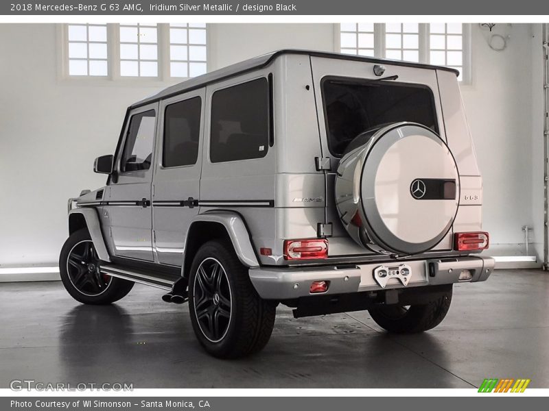 Iridium Silver Metallic / designo Black 2018 Mercedes-Benz G 63 AMG