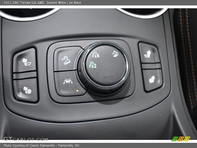 Summit White / Jet Black 2021 GMC Terrain SLE AWD