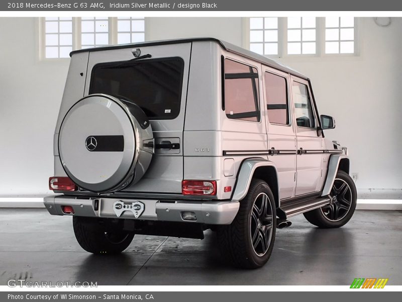 Iridium Silver Metallic / designo Black 2018 Mercedes-Benz G 63 AMG