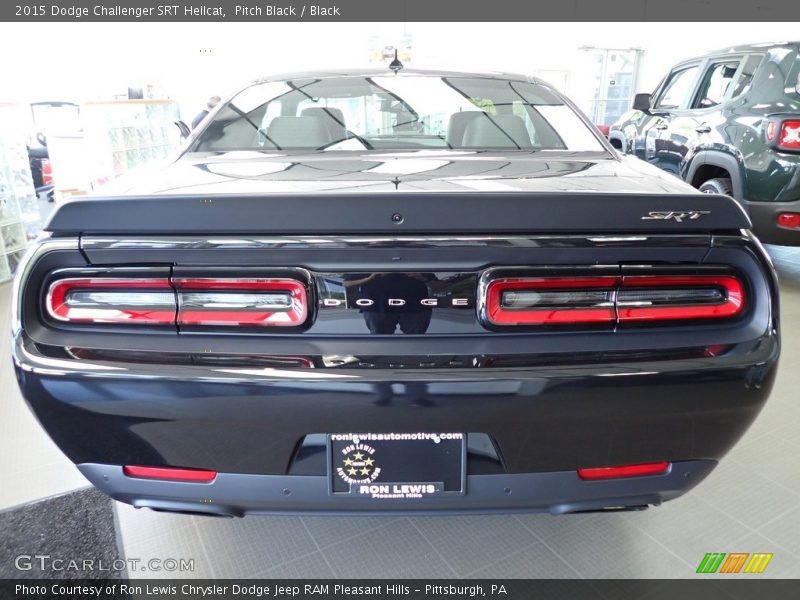 Pitch Black / Black 2015 Dodge Challenger SRT Hellcat