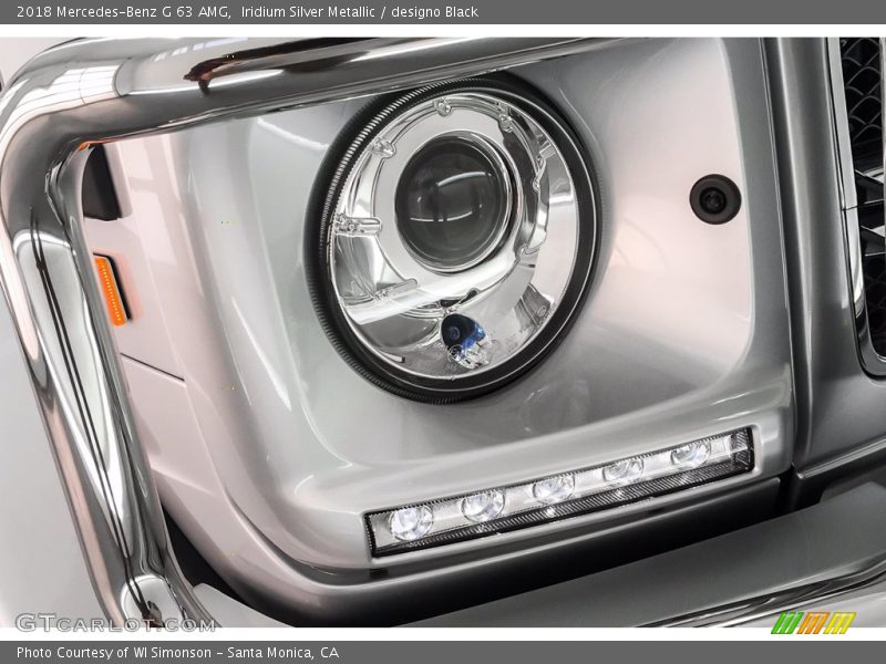 Iridium Silver Metallic / designo Black 2018 Mercedes-Benz G 63 AMG