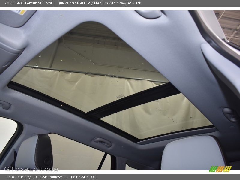 Quicksilver Metallic / Medium Ash Gray/Jet Black 2021 GMC Terrain SLT AWD