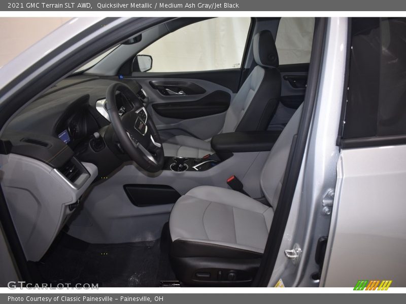 Quicksilver Metallic / Medium Ash Gray/Jet Black 2021 GMC Terrain SLT AWD