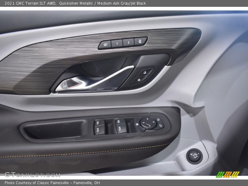 Quicksilver Metallic / Medium Ash Gray/Jet Black 2021 GMC Terrain SLT AWD