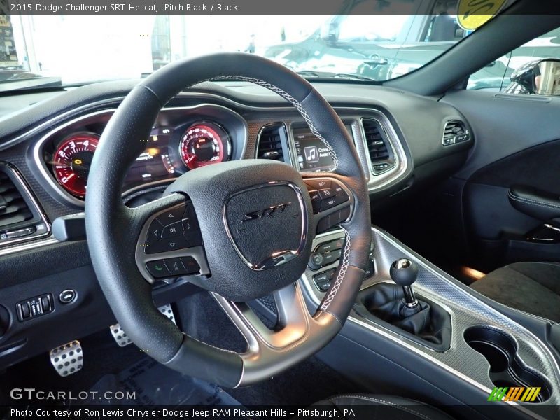 Dashboard of 2015 Challenger SRT Hellcat