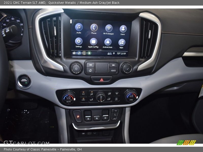 Quicksilver Metallic / Medium Ash Gray/Jet Black 2021 GMC Terrain SLT AWD