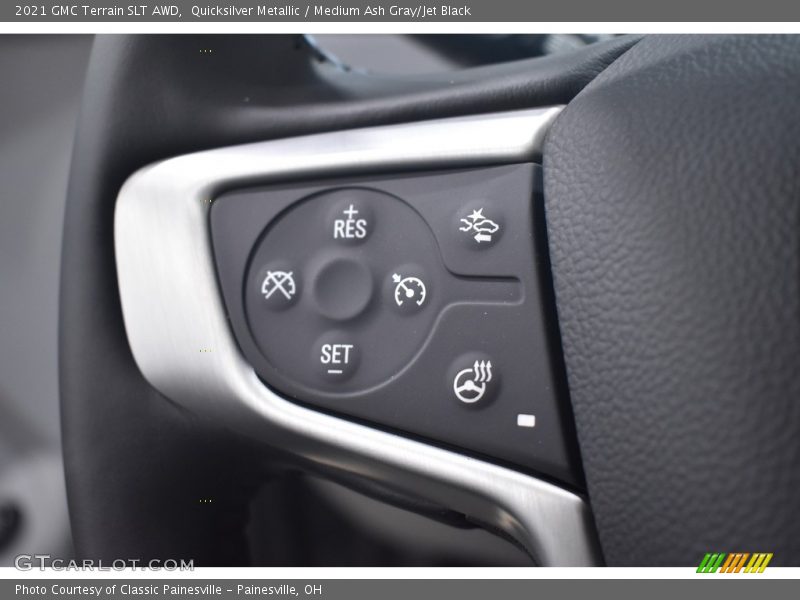 Quicksilver Metallic / Medium Ash Gray/Jet Black 2021 GMC Terrain SLT AWD