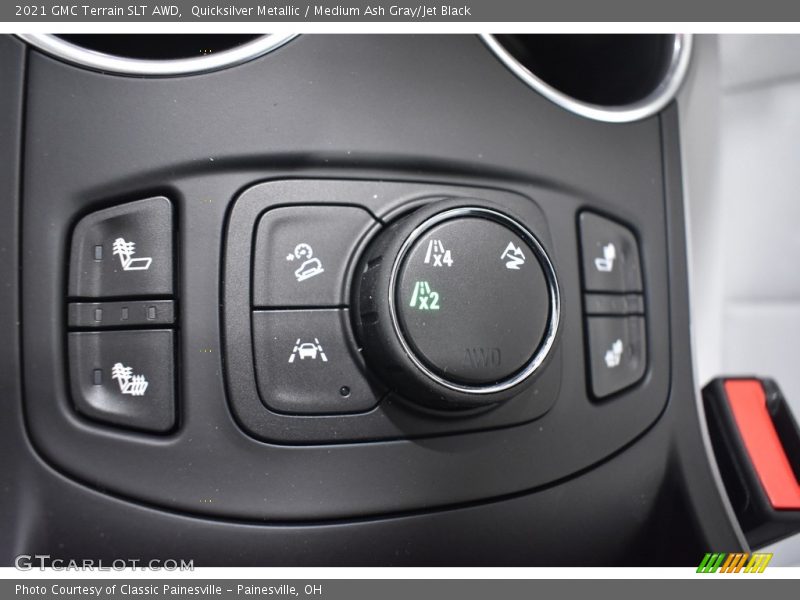 Quicksilver Metallic / Medium Ash Gray/Jet Black 2021 GMC Terrain SLT AWD