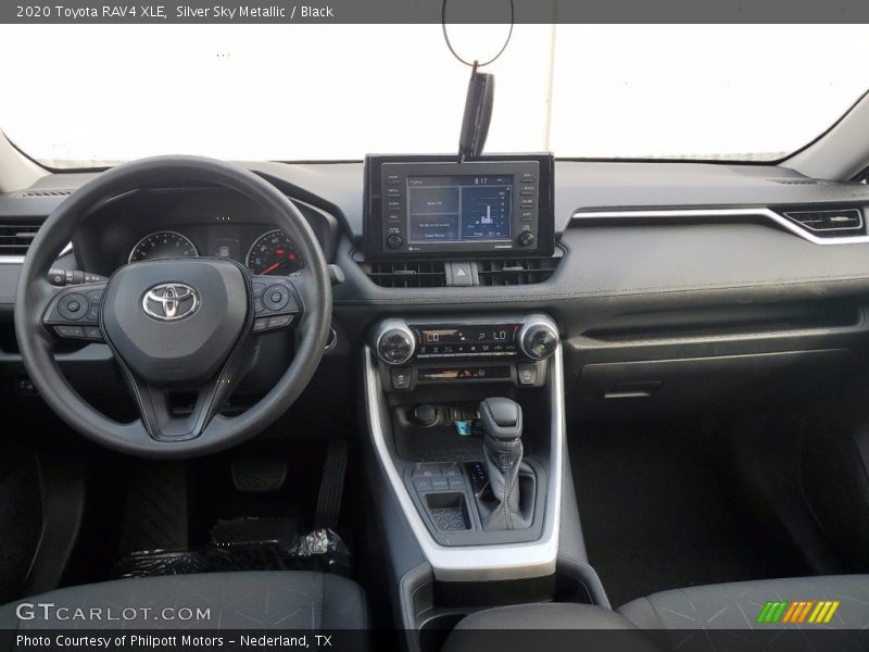 Silver Sky Metallic / Black 2020 Toyota RAV4 XLE