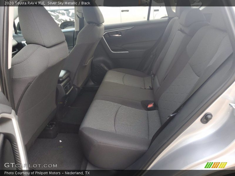 Silver Sky Metallic / Black 2020 Toyota RAV4 XLE