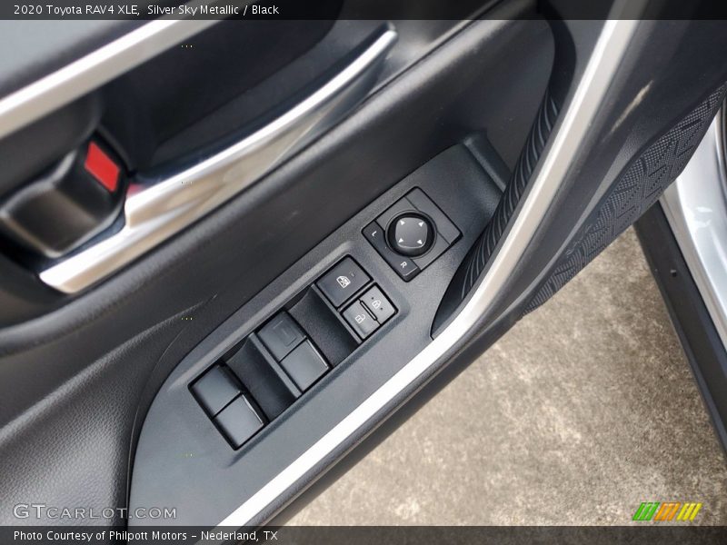 Silver Sky Metallic / Black 2020 Toyota RAV4 XLE