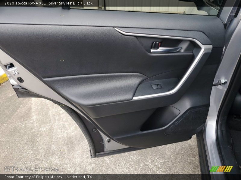 Silver Sky Metallic / Black 2020 Toyota RAV4 XLE