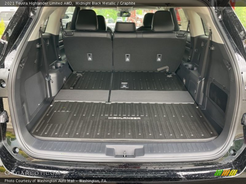 Midnight Black Metallic / Graphite 2021 Toyota Highlander Limited AWD
