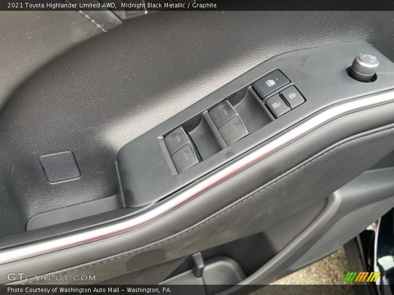 Midnight Black Metallic / Graphite 2021 Toyota Highlander Limited AWD