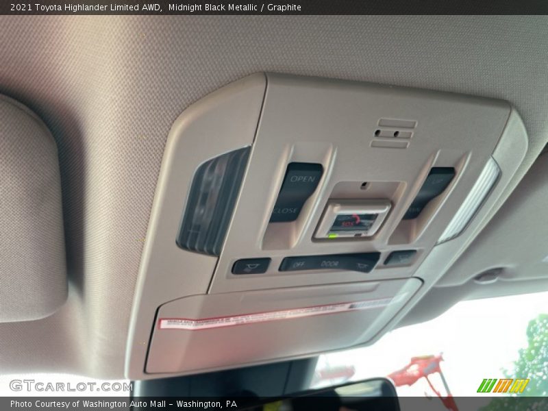 Midnight Black Metallic / Graphite 2021 Toyota Highlander Limited AWD