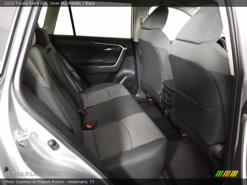 Silver Sky Metallic / Black 2020 Toyota RAV4 XLE