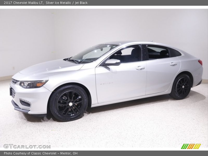 Silver Ice Metallic / Jet Black 2017 Chevrolet Malibu LT