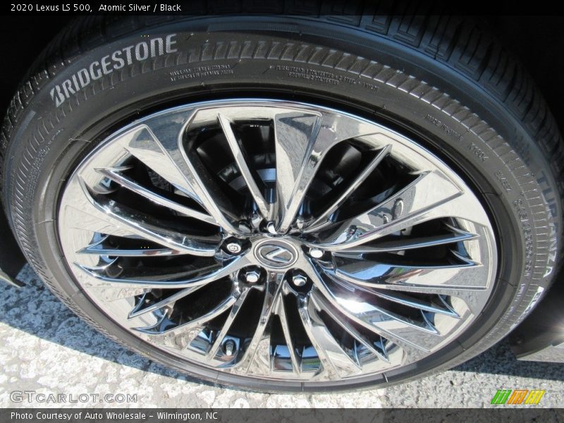 Atomic Silver / Black 2020 Lexus LS 500