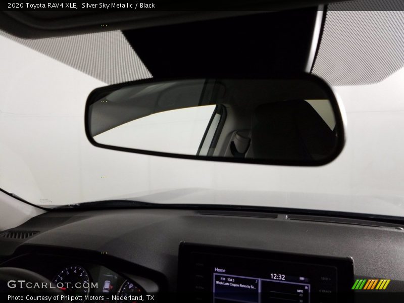 Silver Sky Metallic / Black 2020 Toyota RAV4 XLE