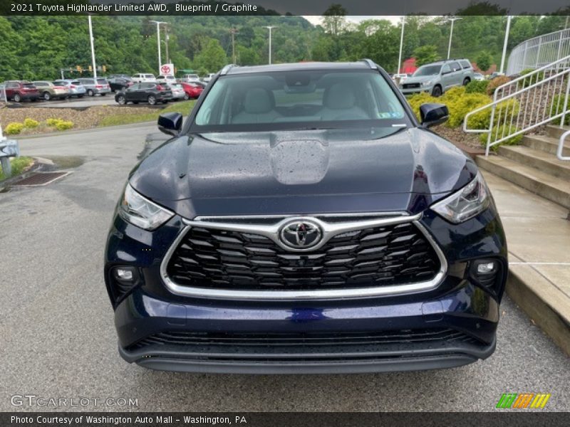 Blueprint / Graphite 2021 Toyota Highlander Limited AWD