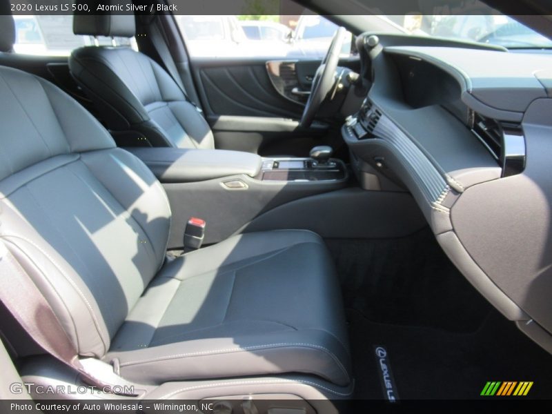 Atomic Silver / Black 2020 Lexus LS 500