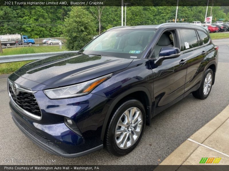 Blueprint / Graphite 2021 Toyota Highlander Limited AWD